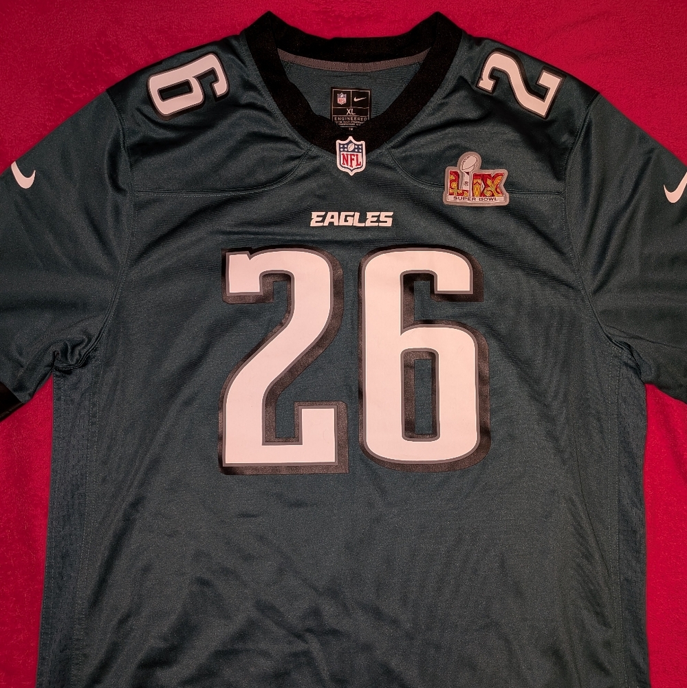 Eagles Superbowl LIX - Sayquon Barkley Jersey - Size XL